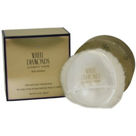 Elizabeth Taylor White Diamonds Body Powder Refill For Women 5.30 oz