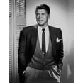 thumbnail image 2 of Hollywood Photo Archive 12x14 Black Ornate Wood Framed with Double Matting Museum Art Print Titled - Ronald Reagan, 2 of 4