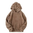 thumbnail image 2 of LSLJS Mode Femmes Hoodies & Sweatshirts, Haut Mode Femme Imprimé Léopard Hiver Confortable Manteau Manches Longues, 2 of 6