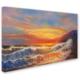 thumbnail image 2 of Trademark Fine Art "Hawaiian Sunset" Canvas Art by Manor Shadian, 2 of 3
