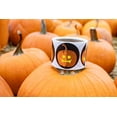 thumbnail image 4 of Halloween Pumpkin Stickers 2.5 Inch Round Circle Dots 4 Different Designs 100 Total Adhesive Stickers, 4 of 8