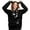 11-Black917, variant on Women's Cat Ear Hood Hoodie Front-Pocket Hoodies Cute Daily Long-Sleeve Top