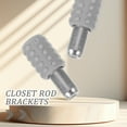 thumbnail image 2 of SHISUYAN 50pcs Closet Cupboard Shelf Pin Wardrobe Bookcase Shelf Bracket Support, 2 of 9
