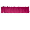 thumbnail image 3 of Solid Poplin Window Valance 58" Wide Fuchsia, 3 of 4