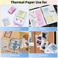 thumbnail image 4 of Mini Printer Paper for Inkless Bluetooth Printer 57mm x 30mm, 6 Rolls, 4 of 5