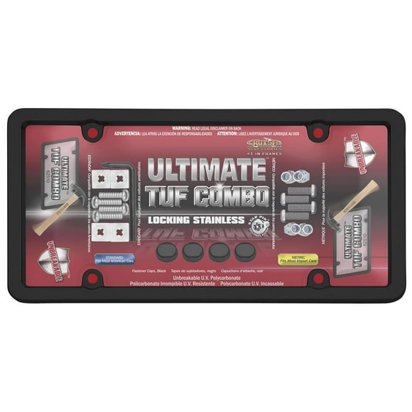 Cruiser 62510 License Plate Frame, 