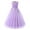 Rainbow Purple, variant on IBTOM CASTLE Little Big Girls Flower Tulle Dress Princess Pageant Wedding Birthday Party Formal Long Dance Evening Maxi Gown 13-14 Years Royal Blue