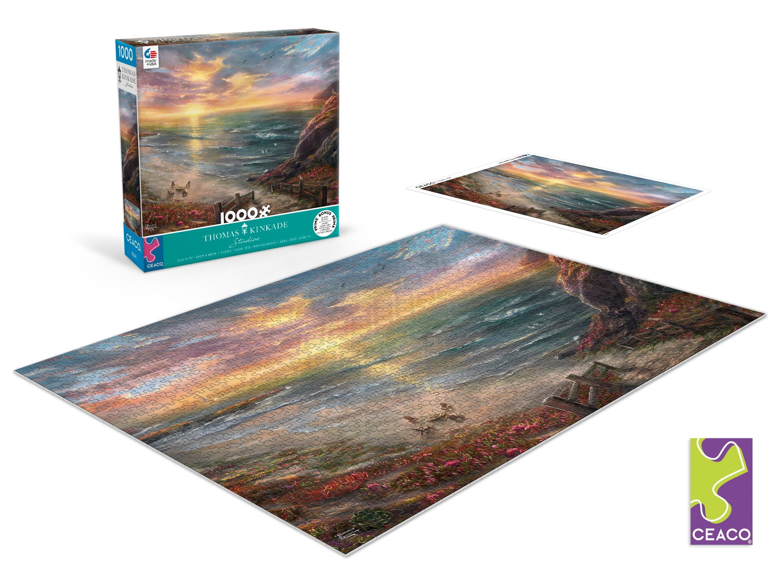 Ceaco Beachside Gathering 1000 Piece Interlocking Jigsaw Puzzle