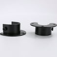 thumbnail image 2 of SHISUYAN 2 Pcs Support de Tringle de Placard Support de Tringle de Placard Supports de Tringle de Douche en Acier Inoxydable pour Mur, 2 of 8