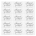 thumbnail image 1 of White Paper Gift Thank You Cards for Showing Thanks Chic Look Simple Design 150 Pcs, 1 of 8