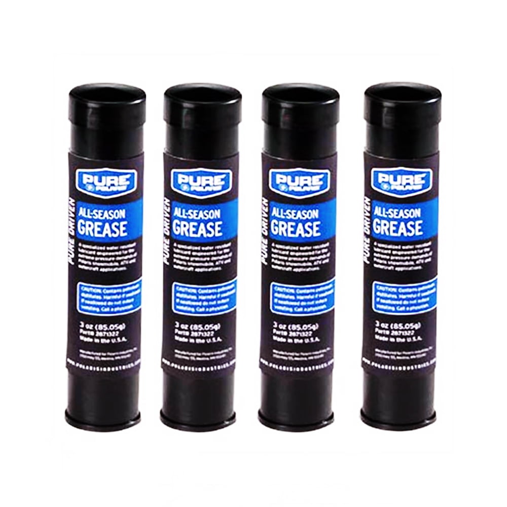 Polaris 2871322 OEM 4pk of 3 oz Premium All Season Grease Tube Water Resistant Lubricant