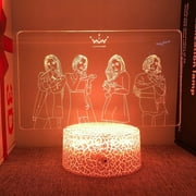 Suitable for K-pop Team Mamamoo character lamp no lamp bedside lamp night light AF19246
