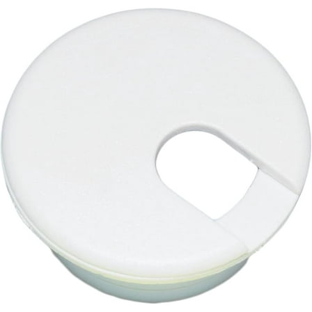 Bainbridge Manufacturing - Desk Cord Cable Wire Grommet White 1-1/2" #1037 (5 Gr