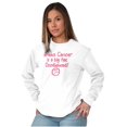 thumbnail image 4 of Breast Cancer is a Doodiehead Women Plus Size Long Sleeve Graphic Tee Brisco Brands 2X, 4 of 5