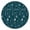 Abstract, variant on Fitted Tablecloth Round Abstract Tribal Retro Style, Waterproof Vinyl with Backing, Elastic Edge for 44-50 Inch Table
