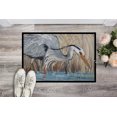 thumbnail image 2 of Carolines Treasures JMK1013JMAT Blue Heron In The Reeds Indoor & Outdoor Mat- 24 x 36 in., 2 of 4