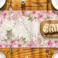 thumbnail image 3 of Easter rations Easter Plaid Rabbit Lace Blue Table Runner Kitchen Dining Table Runners Mats Party Wedding r, 3 of 6