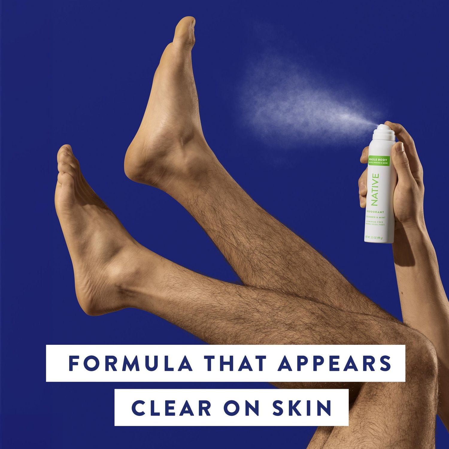 Native Whole Body deodorant, Cucumber & Mint, 99G, 99g