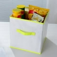 thumbnail image 5 of Foldable Storage Box - No Lid, Moistureproof, Collapsible Cube Shape Clothes Organizer Case, Daily Use, 5 of 8