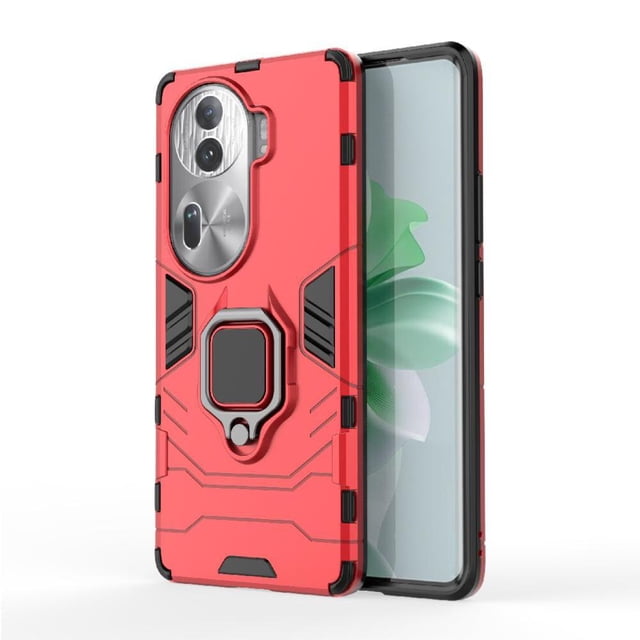 Funda para OPPO RENO 11 PRO 5G con Soporte Anillo Giratorio 360° y Protección Resistente a Golpes y Caídas