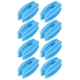 thumbnail image 3 of 100PCS Isolant de Clôture Électrique Résistant aux Intempéries ABS Carré Tube Post Isolant pour Fil d'Acier Bleu, 3 of 12