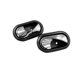 thumbnail image 1 of 1 par Manijas interiores de puerta shaofei 8200733847 8200733848 Negro Plata, 1 of 5