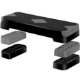 thumbnail image 2 of ZENSTYLE 26.5" Adjustable Workout Aerobic Stepper in Fitness & Exercise Step Platform Trainer Stepper w/Risers Gray, 2 of 9
