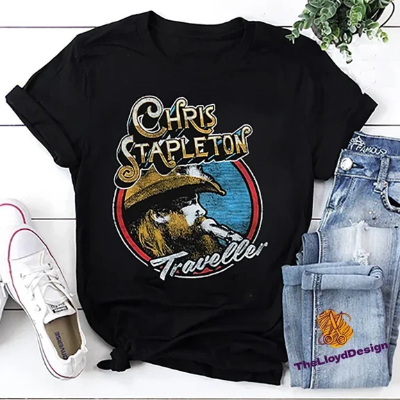 Country Traveler Tour Inspired Graphic Tee for Stapleton Fans Unisex T-Shirt up to size 5XL