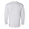thumbnail image 3 of Adult 6.1 oz., 100% Cotton Long Sleeve Pocket T-Shirt - ASH - M, 3 of 5