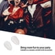 thumbnail image 3 of Colmillos Vampiro Cosplay Fiesta 13 mm Accesorio Disfraz para Hombre Lobo, 3 of 9
