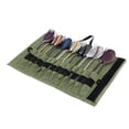 thumbnail image 2 of Soporte de almacenamiento shamjiam para cubiertos Palillos Tenedor Bolsa de transporte verde, 2 of 9