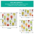 thumbnail image 2 of wqlpp-6 Pack Reusable Sandwich Bags Snack Bags Washable Lunch Bags Set with Zipper Includes 2 Large 2 Medium 2 Small Reusable Food Bags, 2 of 4