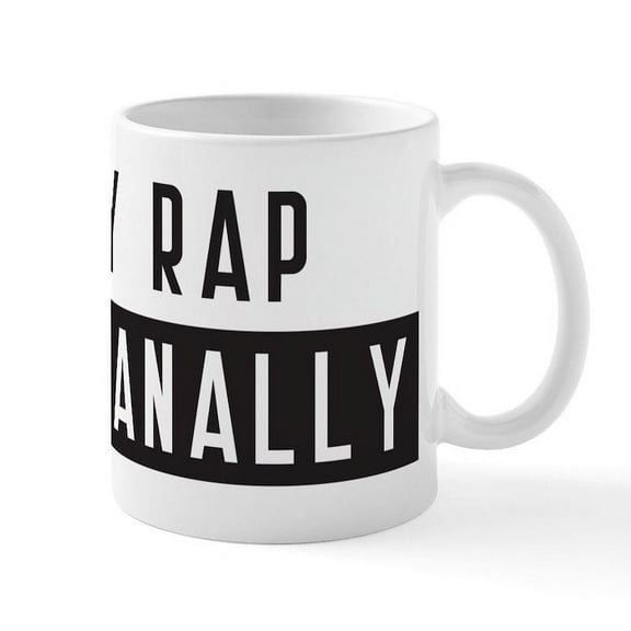 CafePress - I Only Rap Caucasianally - 11 oz Ceramic Mug - Novelty Coffee Tea Cup