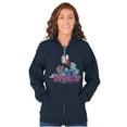 thumbnail image 5 of Popeye Olive Oyl Lovers in Virginia Zip Up Hoodie Men's Women's Brisco Brands S, 5 of 6