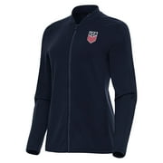 Women's Antigua Navy USMNT Continual Full-Zip Jacket