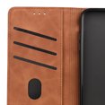 thumbnail image 6 of Allytech Slim Wallet Case for Samsung Galaxy S23, Luxury PU Leather + Soft TPU Cover with Card Slots & Cash Pocket, Magnetic Closure Kickstand Shockproof Business Case for Women men - Brown, 6 of 9