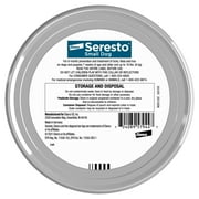 (2 pack) Seresto Flea & Tick Collar For Dogs Up to 18 lbs., Vet-Recommended, 8 Month Protection