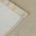 thumbnail image 5 of Superior Jaxon Blackout Curtains, Grommet Header, Set of 2, 52" x 108", Beige, 5 of 6