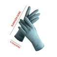 thumbnail image 4 of ShomPort Woman's Gloves Soft Comfortable Touchscreen Glove for Traveling, Cycling, Running, 4 of 4