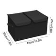 thumbnail image 4 of TIMIFISStorage Box Fabric Foldable Storage Box Double Cover Sealing Effect Is Good Clothes Sorting And Storage Detachable, 4 of 4