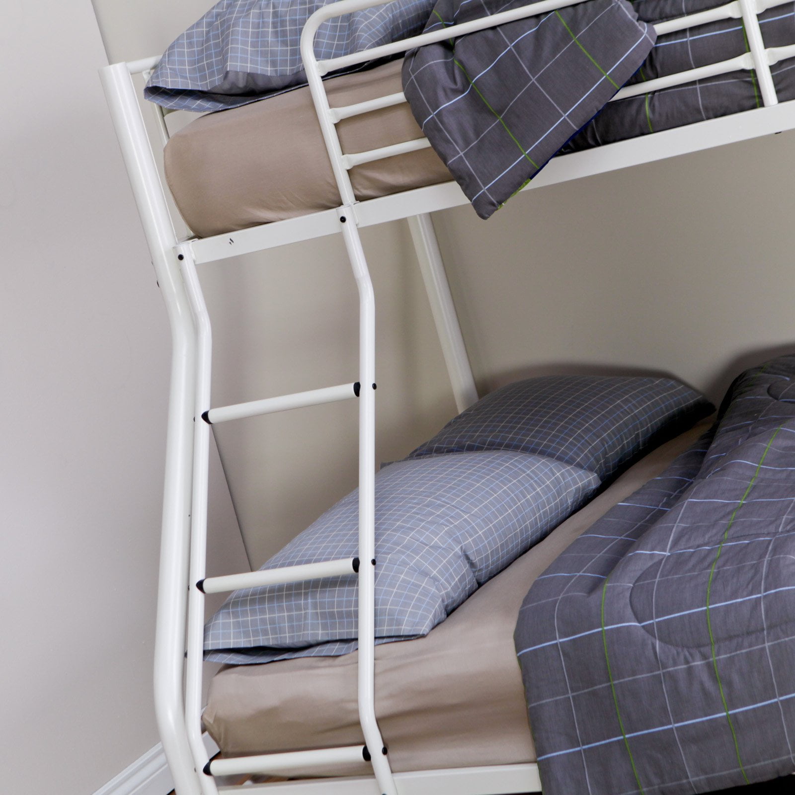 Duro Hanley Twin Over Full Bunk Bed White Com