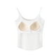 thumbnail image 5 of Tops de Manga Corta Sexy para Mujeres de Color Sólido con Almohadilla de Pecho sin Anillos de Acero, Top de Pijama Y Ropa Interior, 5 of 8