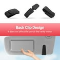thumbnail image 5 of Magnetic Eyeglass Holder Sunglass Holder for Car, Car Accessories Premium Full Leather Magnetic Sunglass Holder for Car Visor Clip, Car Glasses Holder Sun Visor Organizer, 5 of 5