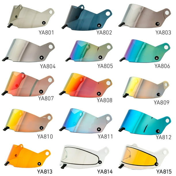 Stilo YA0805 ST5 Helmet Visor Antifog Iridium Blue Medium