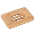thumbnail image 4 of Soporte rectangular hecho a mano Zhivalor de bambú para bandeja de almacenamiento de jabonera, 4 of 8