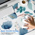 thumbnail image 2 of Long Mouse Pads for Desk,Pioneer Flower Floral Print Pattern Desk Mats on Top Of Desks, Desk Mouse Pad Extra Large with 3mm Non-Slip Base and Stitched Edge for Gaming,Office,Work,Home 47.3"x23.6", 2 of 6
