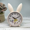 thumbnail image 5 of Kugisaki Analog Alarm Clock with Nightlight Unique Cute Shape Modern Electronic Clock for Bedroom Home，Ideal Gift, 5 of 6