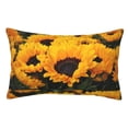 thumbnail image 1 of Fotbe Flower Bush Sunflower Funda de Almohada Decorativa Estilo Occidental, Lujo en Algodón, Fundas para Almohadas King, Cojín Estampado para Decoración del Hogar-20"x30", 1 of 6