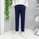 thumbnail image 3 of 9 Pantalones de traje masculino recortados con trenzas, pantalones de verano negros ajustados para hombre, nueva oferta de ropa, elegante formal 2024, estilo coreano, 3 of 5