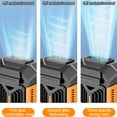 thumbnail image 5 of Tlpnb Portable Air Conditioner, 2025 Upgraded Waist Mounted Mini Cooling Fan, Cool Clip Fans Under Shirt, Turbo Track F-Ans, 3 Wind Speeds with Light, For Outdoor Work Camping, 5 of 6